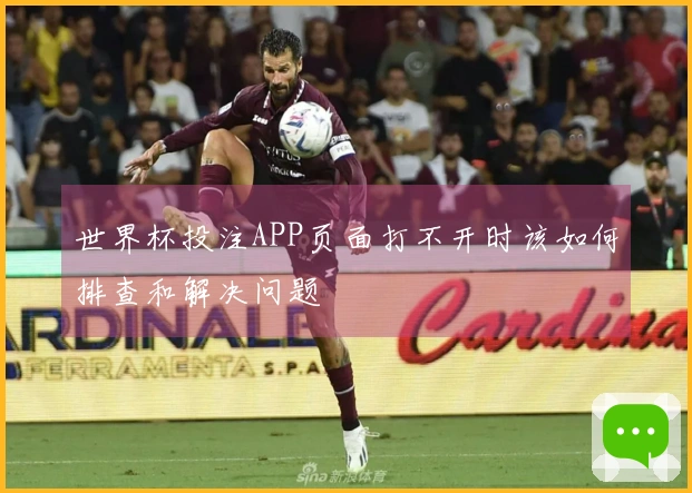 世界杯投注APP页面打不开时该如何排查和解决问题